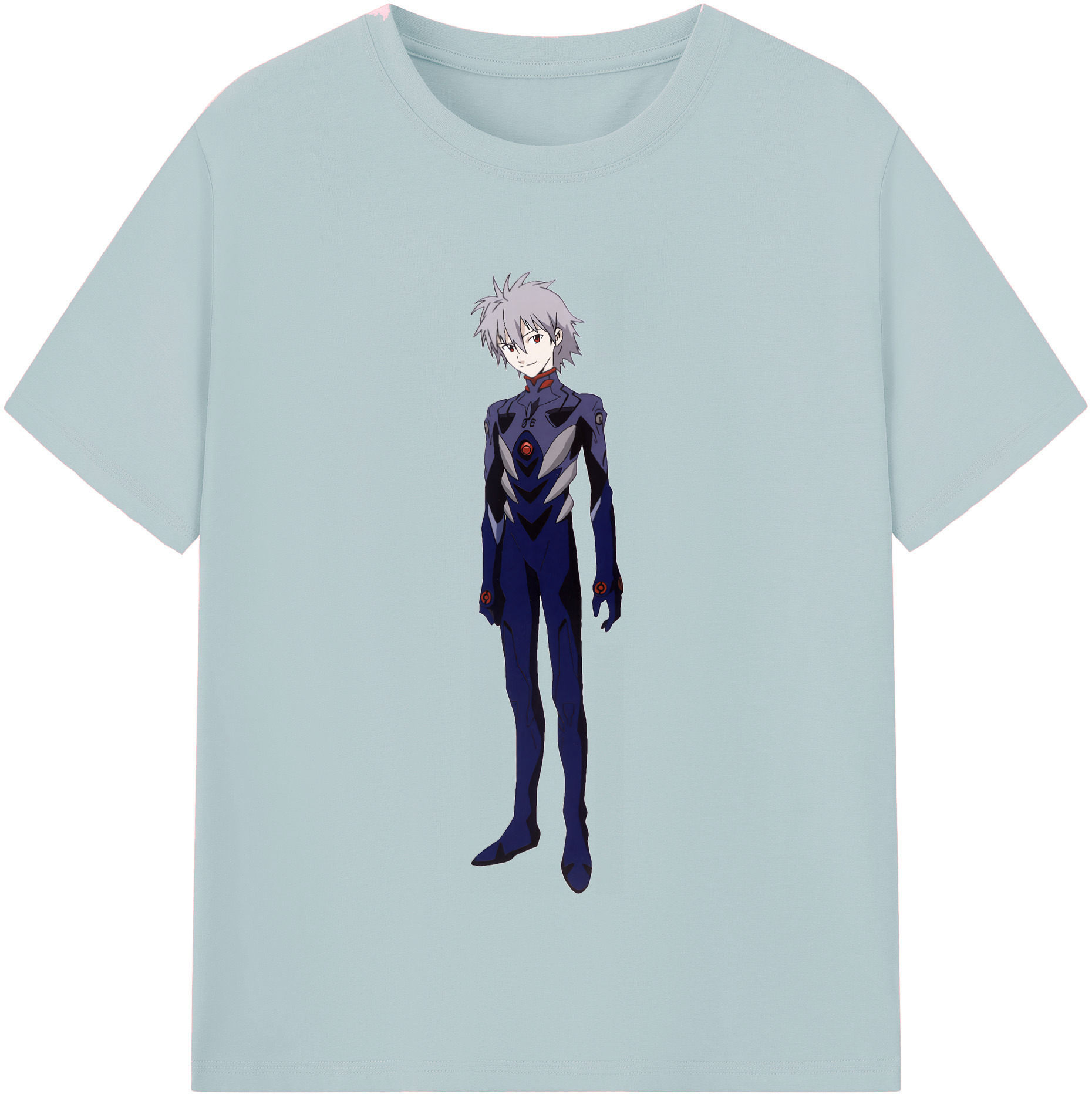 （画像用） EVA 新世紀エヴァンゲリオン 綿100％半袖Tシャツ（フロントプリント）